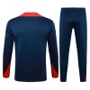 Barcelona Training Sweatshirts Quarter-zip 2024-25 Marine Für Herren